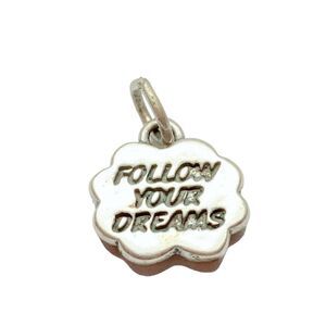 Jewellery‎ Pendant Follow Your Dreams Sterling Silver Charm 925